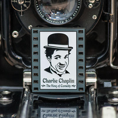 Charlie Chaplin - The King of Comedy Geocoin - 1
