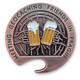 1000 Years Of Beer History In Prague - Meet & Greet Event Geocoin - Antique Copper - 2/2