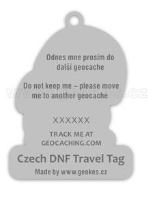 Houby travel tag - 2