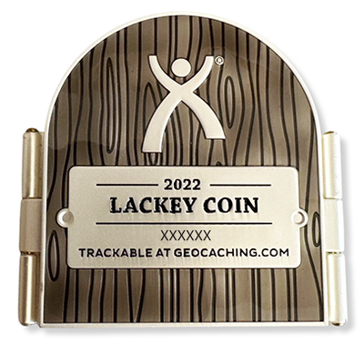 2022 Lackey Geocoin / Tag Set - 3