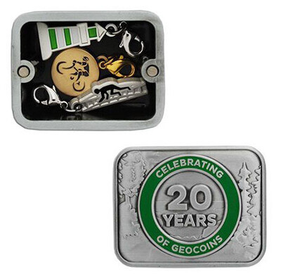 20th Anniversary of Geocoins 4 Trackable Set - 4